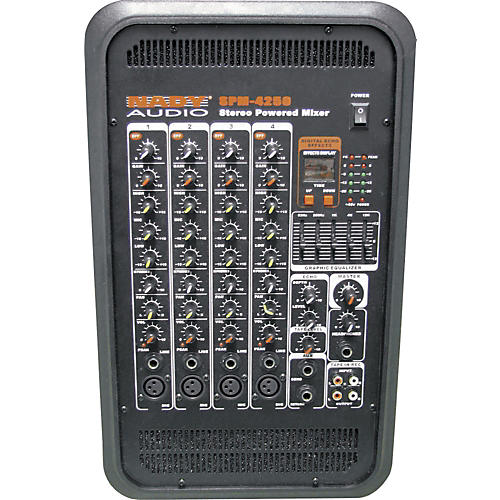 SPM-4250 4-Channel Stereo Powered Mixer w/DSP effects