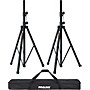 Proline SPS502 Speaker Stand 2-Pack With Carry Bag