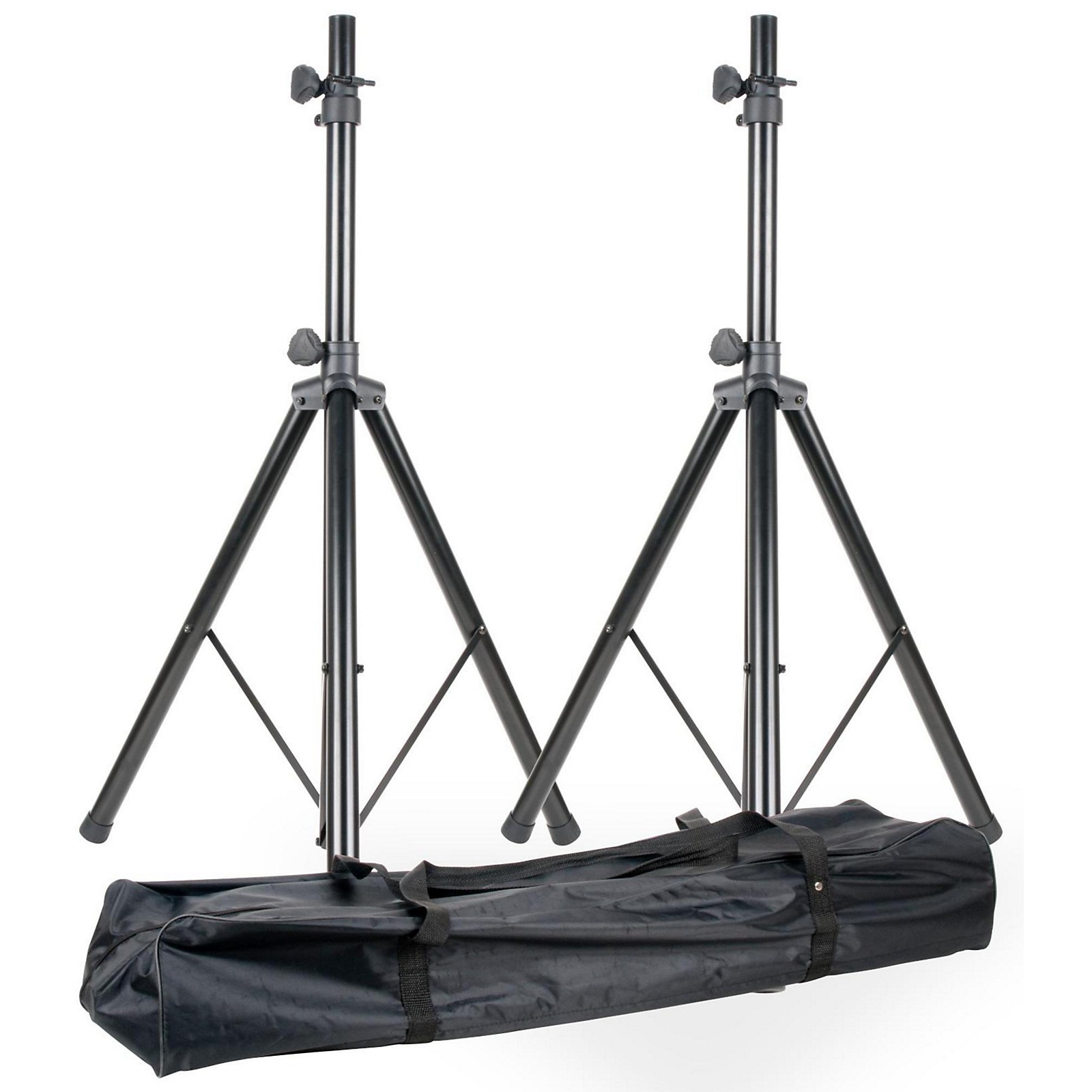 American DJ SPSX2B Speaker Stand Pair with Bag Musician's Friend