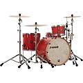 Sonor SQ1 3-Piece Shell Pack with 22 in. Bass Drum Roadster GreenHot Rod Red