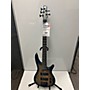 Used Ibanez SR1605E 5 String Electric Bass Guitar Cosmic Blue Starburst Flat