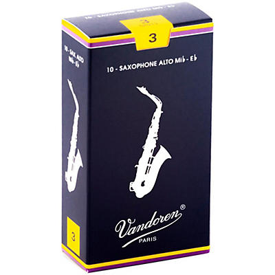 Vandoren SR21 Traditional Alto Saxophone Reeds
