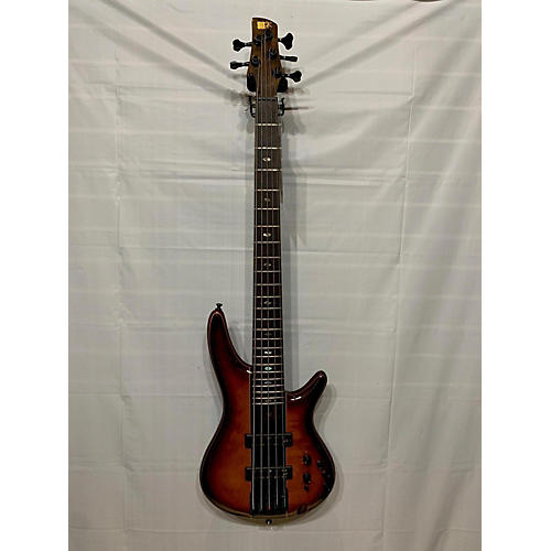 SR2405W Quilted Maple Top 5-String Bass Brown Electric Bass Guitar