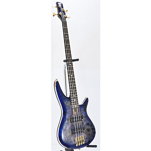 Ibanez SR2600 Electric Bass Guitar Blue Burl Burst