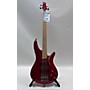 Used Ibanez SR300 Electric Bass Guitar Red