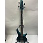 Used Ibanez SR300 Electric Bass Guitar Cerulean Blue