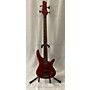 Used Ibanez SR300 Electric Bass Guitar Metallic Red