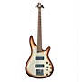Used Ibanez SR300 Electric Bass Guitar Brown Sunburst