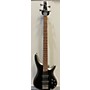 Used Ibanez SR300 Electric Bass Guitar Black Chrome
