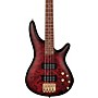 Open-Box Ibanez SR300EDX Electric Bass Guitar - Condition 1 - Mint Wine Red Frozen Matte