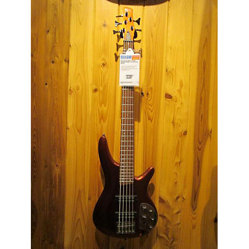 Ibanez SR305 5 String Electric Bass Guitar maroon sparkle