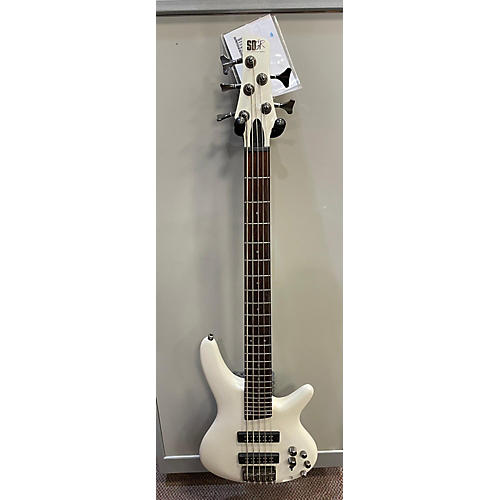 Ibanez SR305 5 String Electric Bass Guitar Blizzard Pearl