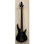 Used Ibanez SR305 5 String Electric Bass Guitar Black and Silver