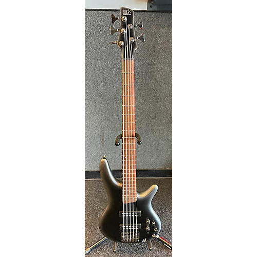 Ibanez SR305 5 String Electric Bass Guitar Silver Sparkle