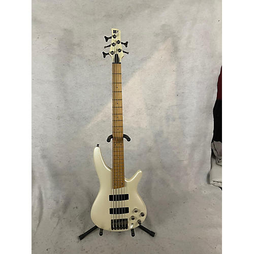Ibanez SR305 5 String Electric Bass Guitar White