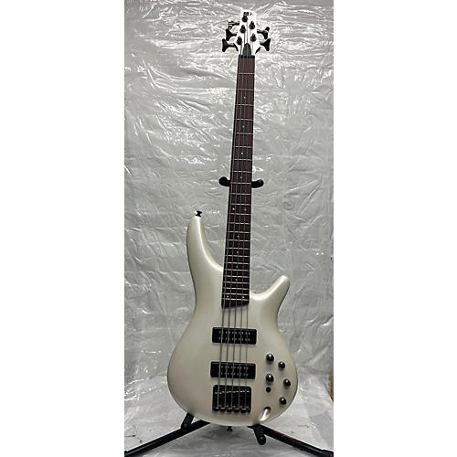 Ibanez SR305 5 String Electric Bass Guitar White