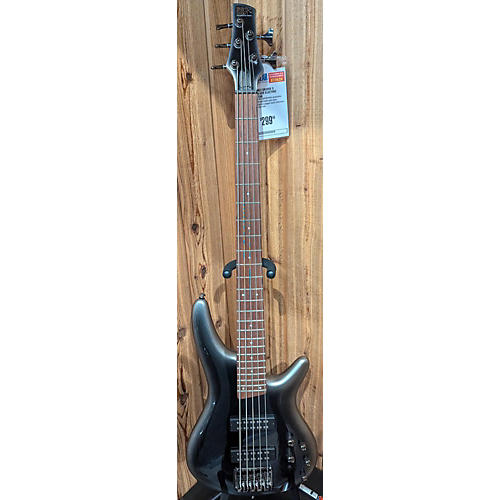 Ibanez SR305e 5 String Electric Bass Guitar Silver