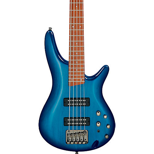 Ibanez SR375E 5-String Bass Sapphire Blue