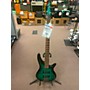 Used Ibanez SR400EQM Electric Bass Guitar Anaconda Burst