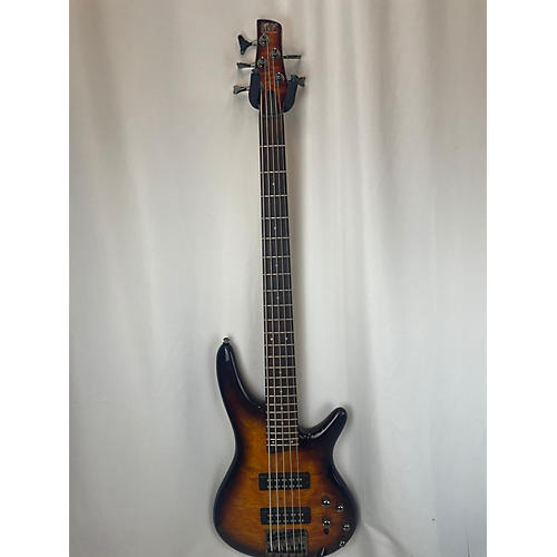 Ibanez SR405 5 String Electric Bass Guitar quilted maple
