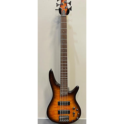 Ibanez SR405 5 String Electric Bass Guitar Tobacco Sunburst