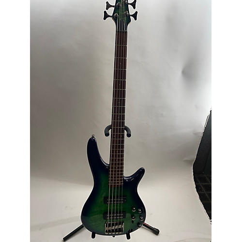 Ibanez SR405 5 String Electric Bass Guitar Blue Burst