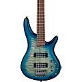 Ibanez SR405EQM Quilted Maple 5-String Electric Bass Guitar Stained Cosmic Blue StarburstStained Cosmic Blue Starburst