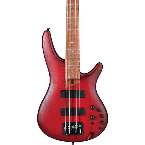 Ibanez SR500E 5-String Electric Bass Blackberry Sunburst Flat