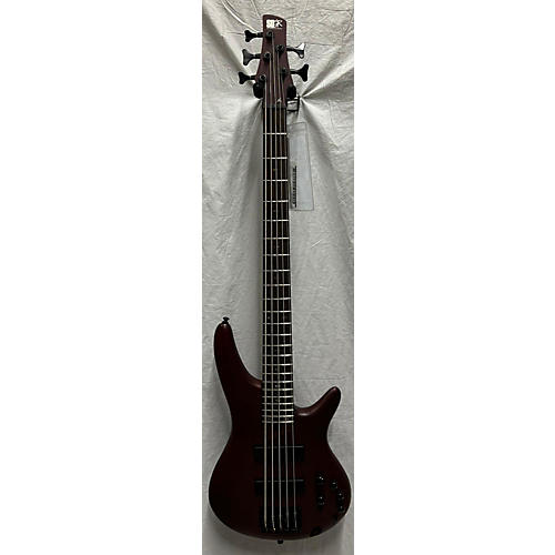 Ibanez SR505 5 String Electric Bass Guitar Natural Mahogany