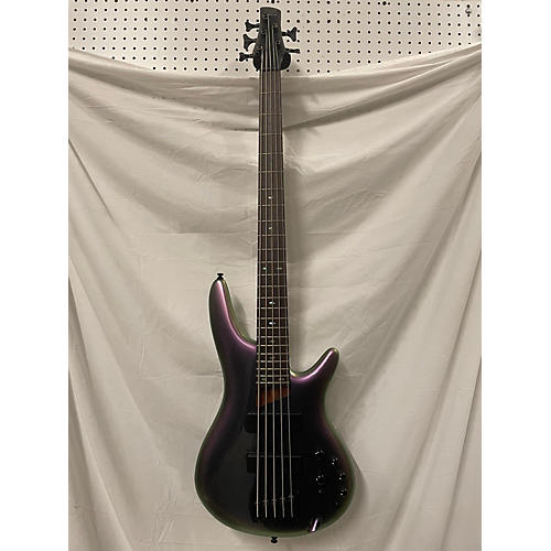 Ibanez SR505 5 String Electric Bass Guitar BLACK AURORA BURST