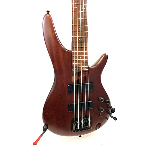 Ibanez SR505E 5 String Electric Bass Guitar BROWN MAHOGANY
