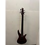 Used Ibanez SR505E Electric Bass Guitar Mahogany