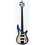 Used Ibanez SR600E Electric Bass Guitar Ocean Blue Burst