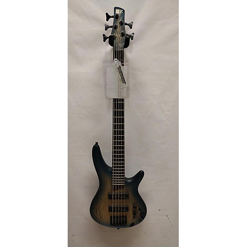 Ibanez SR605 5 String Electric Bass Guitar Blue Burst