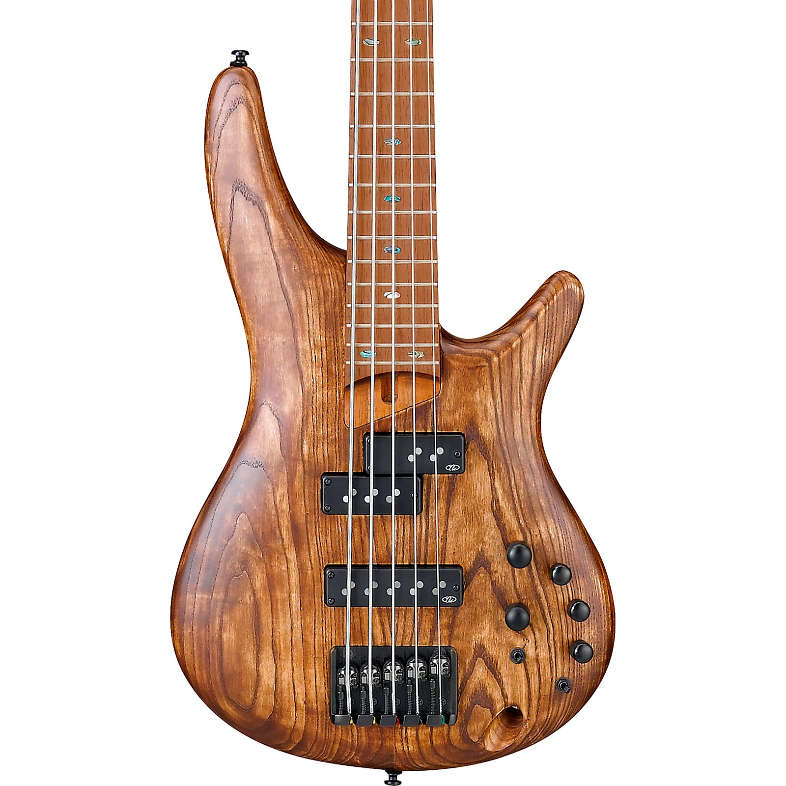 Open Box Ibanez SR655E 5-String Electric Bass Antique Brown Stained ...