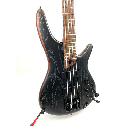 Ibanez SR670 Electric Bass Guitar SILVER WAVE BLACK