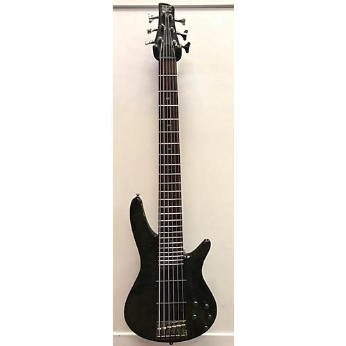 Ibanez SR706tk 6 String Electric Bass Guitar transparent black