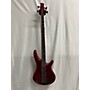Used Ibanez SR800LE Electric Bass Guitar Candy Apple Red Metallic