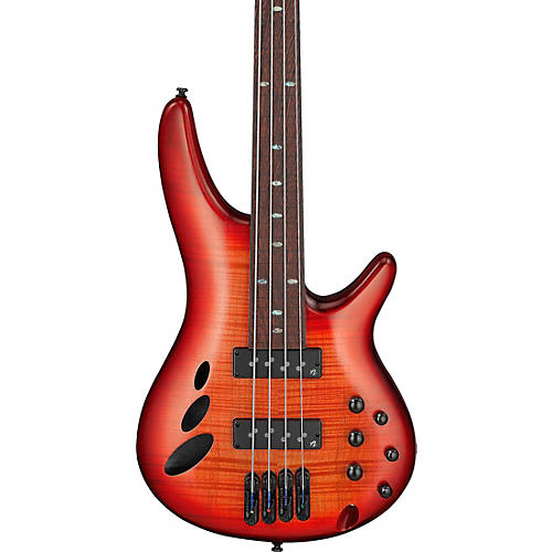 Ibanez SRD900F 4-String Fretless Electric Bass Guitar Condition 1 - Mint Brown Topaz Burst Low Gloss