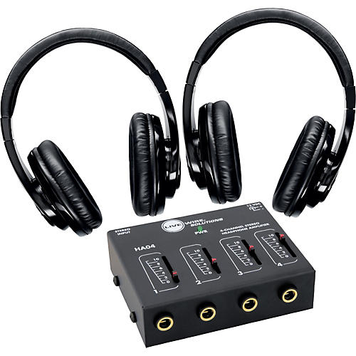 SRH240 Two Pack with HA04 Headphone Amp