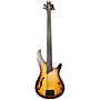 Used Ibanez SRH505F Electric Bass Guitar Sunburst