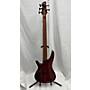 Used Ibanez SRMS805 Electric Bass Guitar Brown Sunburst