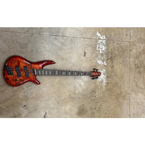 Ibanez SRMS805 Electric Bass Guitar Topaz Burst