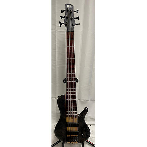 Ibanez SRSC806 Electric Bass Guitar Deep Twilight Flat