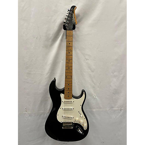 Silvertone SS-11 Solid Body Electric Guitar Black