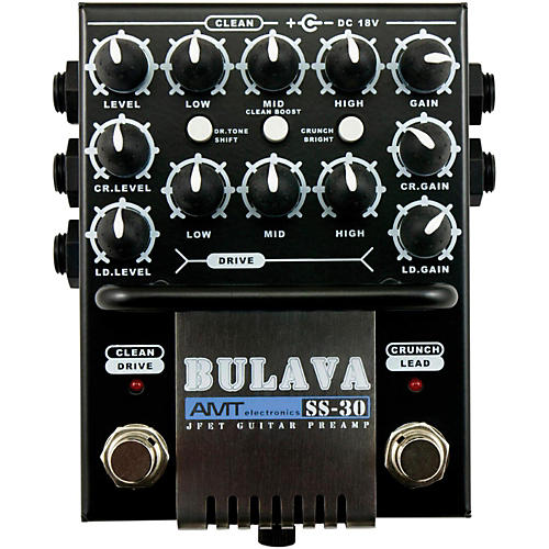 SS-30 BULAVA 3-Channel Guitar Preamp