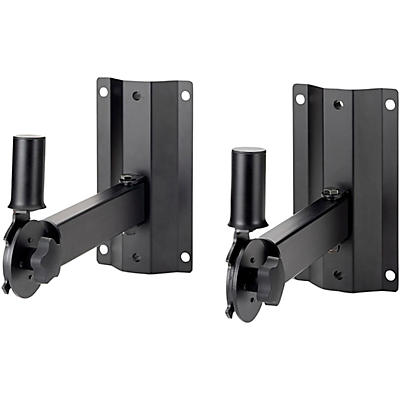 On-Stage Stands SS-7322B Adjustable Wall Speaker Bracket - Pair