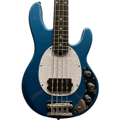 Sterling by Music Man SS4 StingRay Short Scale Electric Bass Guitar Blue