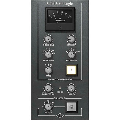 Universal Audio SSL 4000 G Bus Compressor Plug-in (Software Download)
