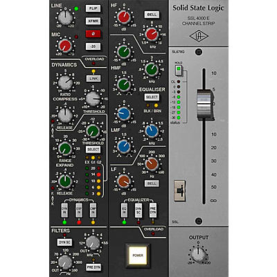 Universal Audio SSL 4000 Series E Channel Strip (Software Download)